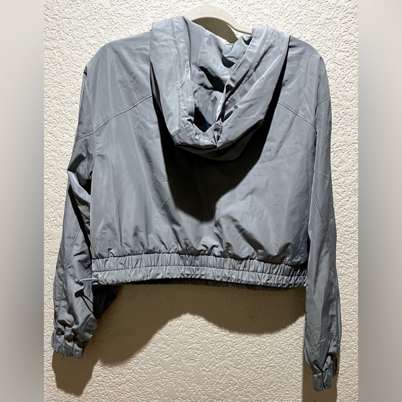 Alo Yoga International Anorak Hoodie Front Zipper Pocket Size S - Picture 5 of 12